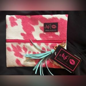 Makeup Junkie Bag- Small- Bonnie- Pink